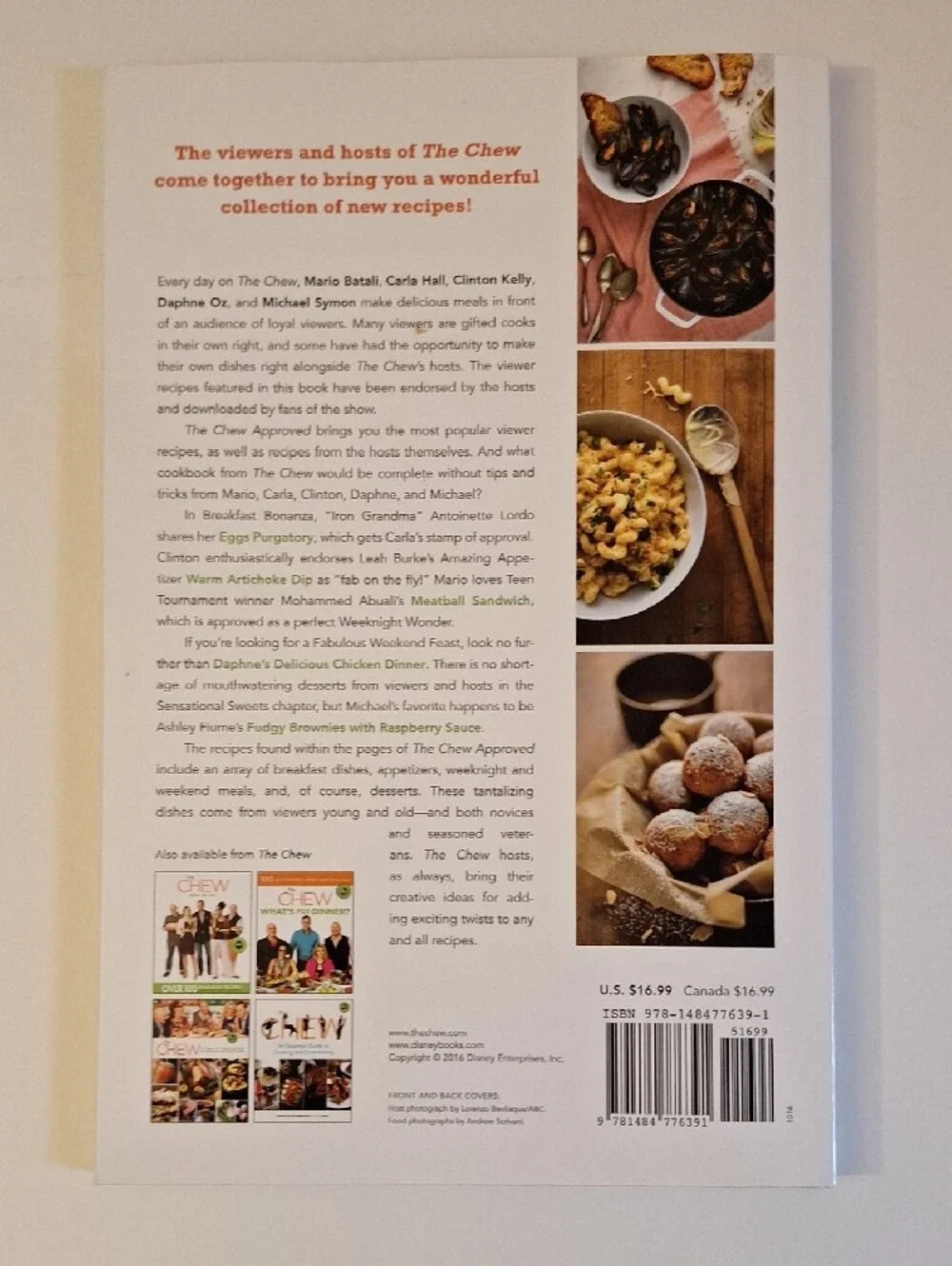 The Chew - 2 Cookbook Set